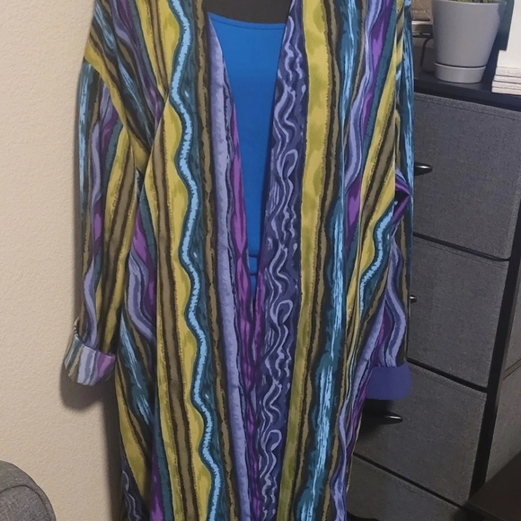 Handmade Multi-colored Duster - Picture 3 of 4